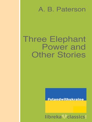 cover image of Three Elephant Power and Other Stories